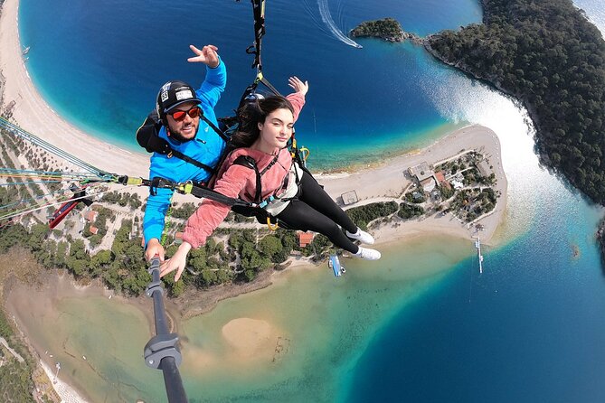 Fethiye Paragliding Experience By Local Expert Pilots - The flight above Oludeniz