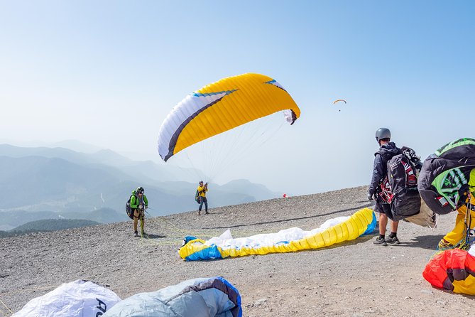 Fethiye Paragliding Experience with optional Photo & Video - The Babadag launch point