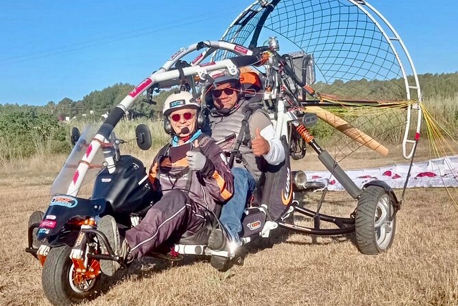 Flights by motor paragliding around Ibiza Island - Timing, weather, and the sunset question