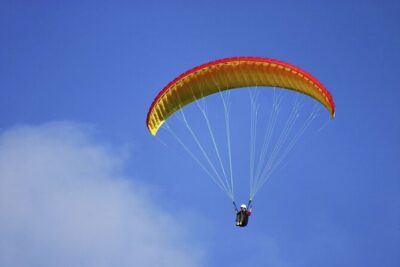 Fly Over Agafay Desert Paragliding with Atlas Mountain Views