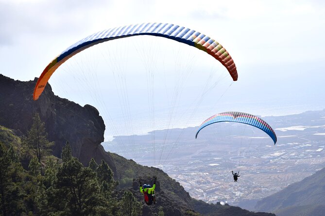 FlyTenerife Paragliding Flight - The views over Tenerife and Teide