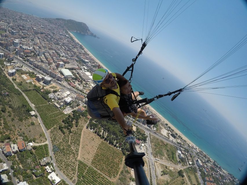 From Alanya: Tandem Paragliding With Transfer and Insurance - Getting ready for a tandem launch