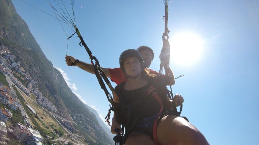 From Alanya: Tandem Paragliding With Transfer and Insurance - The 30-minute off-road climb