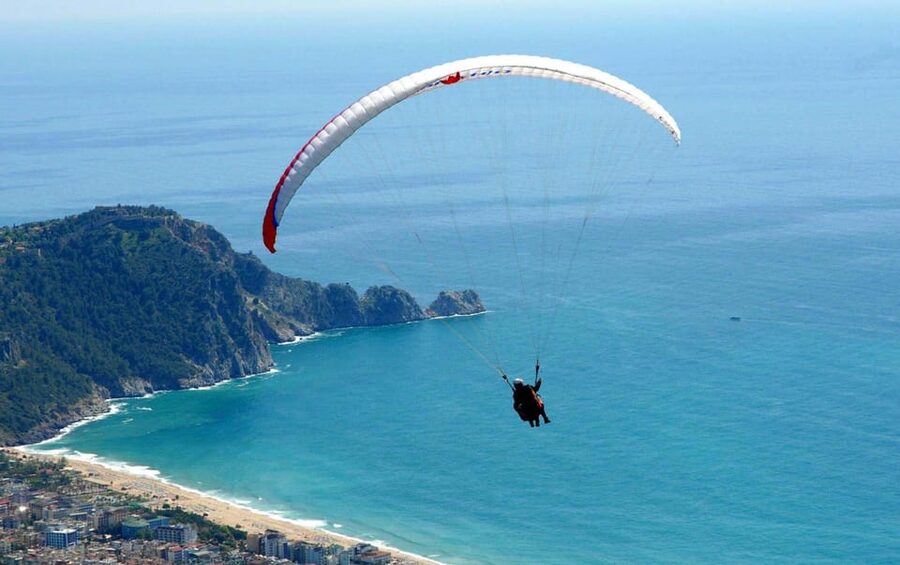 From Antalya, Belek, Side Alanya Paragliding Experience - Reaching the 400 or 700-meter take-off point