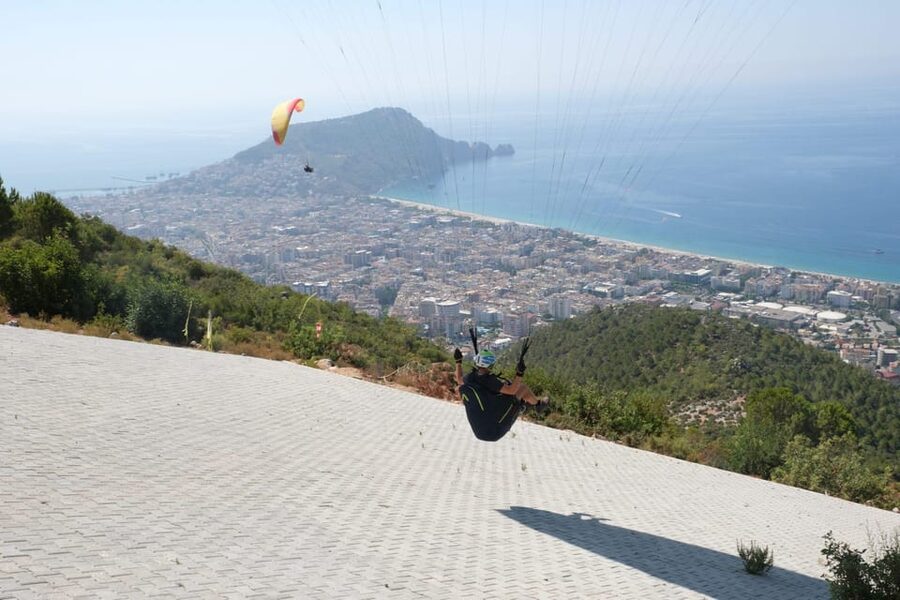 From Antalya, Belek, Side Alanya Paragliding Experience - Photos, videos, and the no-phone rule