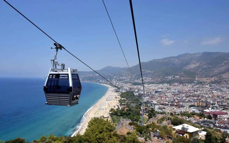 From Antalya Side Paragliding to Alanya with Cable Car Ride - What this Alanya paragliding trip really includes