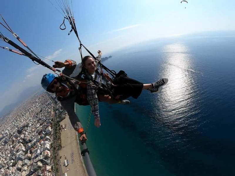 From Antalya Side Paragliding to Alanya with Cable Car Ride - The 1.5 hours of free time in Alanya