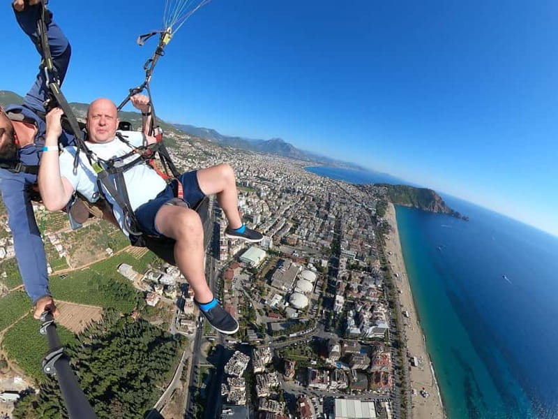 From Antalya Side Paragliding to Alanya with Cable Car Ride - Photos, videos, and the real cost