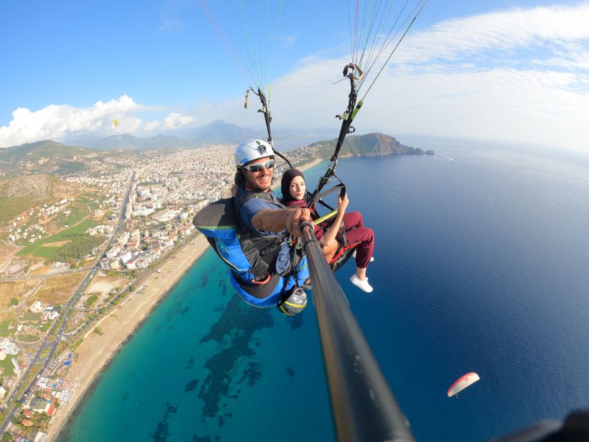 From city of Side Alanya Paragliding - Making use of the free time in Alanya