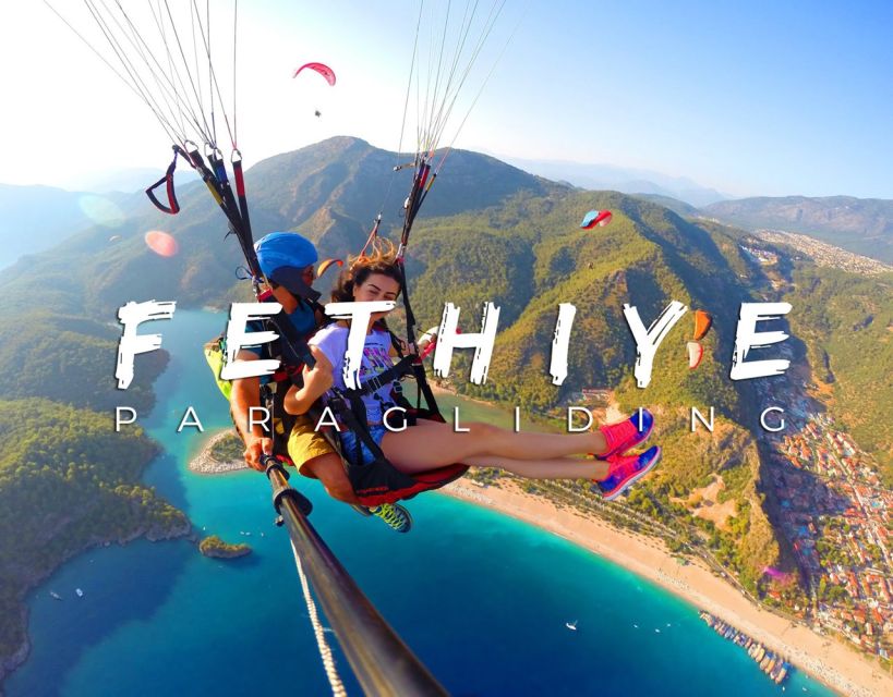 From Dalaman/Sarigerme: Fethiye Tandem Paragliding - 25 to 45 minutes above Oludeniz