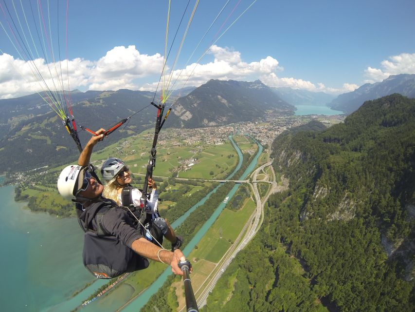 From Geneva: Paragliding and Interlaken Trip - What the Alpine flight feels like