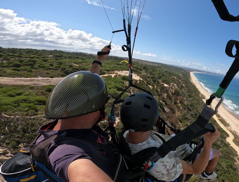 From Lisbon: Paragliding Pack (Flight+Video+Transportation) - What the $206 price includes
