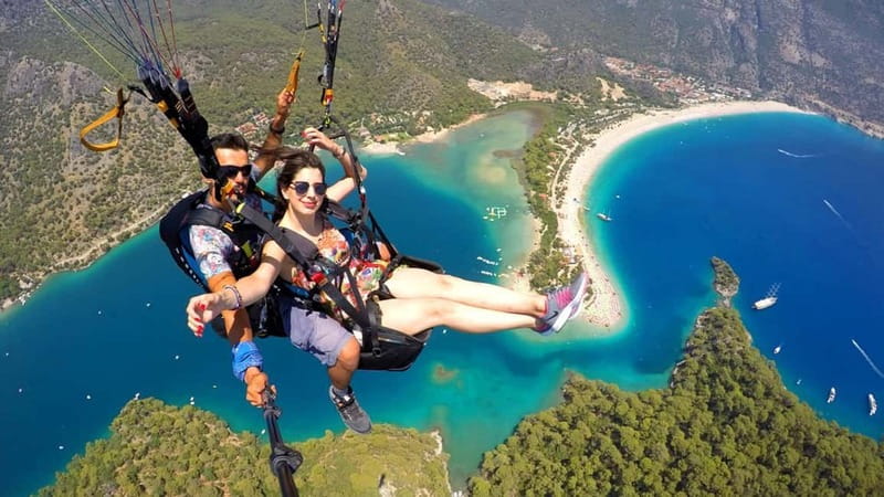 From Marmaris: Fethiye Paragliding Experience w/Lunch - Lunch after the flight