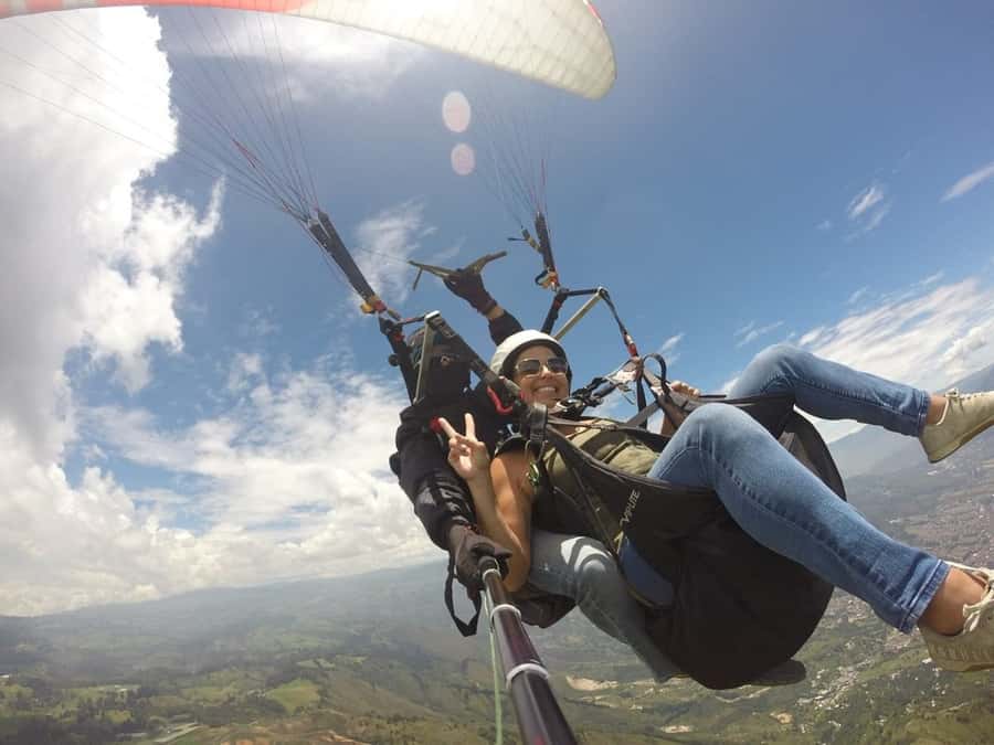 From Medellín: Paragliding Tour with GoPro Photos & Videos - Key points at a glance