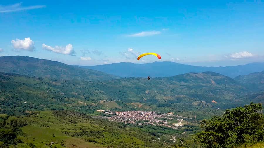From Medellin: Private Paragliding Tour Over Waterfalls - Above the Waterfalls and Mountain Canyons