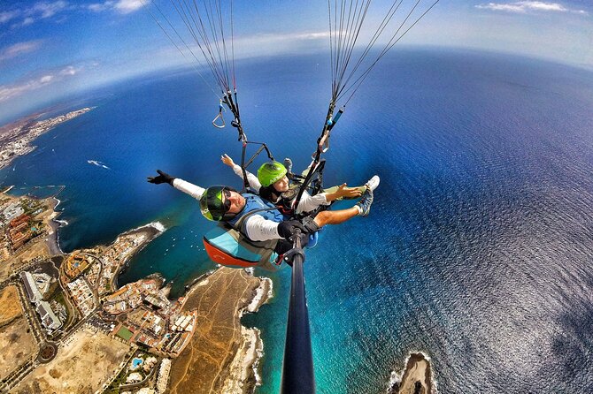 GOLD paragliding flight including videos/photos, t-shirt and a bottle of Cava - What the Gold package adds for $216.26