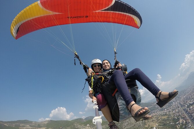 Halal Tandem Paragliding With Licensed Woman Pilot in Alanya - Price, included equipment, and extra costs