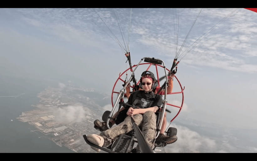 Halong Sky Tour: Powered Paragliding - Ha Long City from a paramotor trike