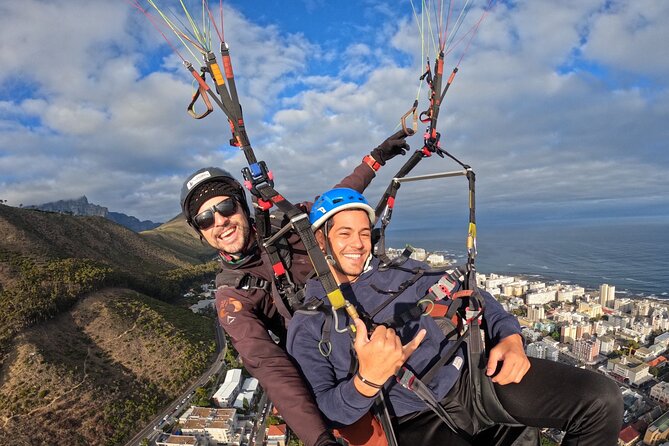 Hi5 Tandem Paragliding Cape Town - Photos can be worth the extra cost