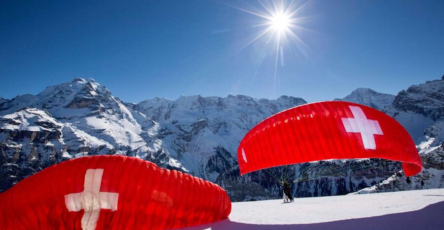 Interlaken: Paragliding Tandem High Flight - The view from Beatenberg is the real star