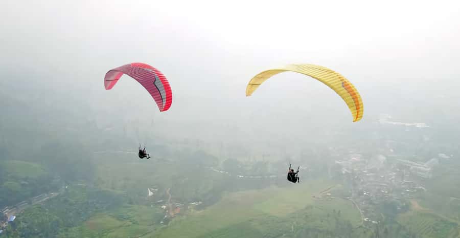 Jakarta: Paragliding on Top Mountain & Tea Plantation - Booking details that affect your decision