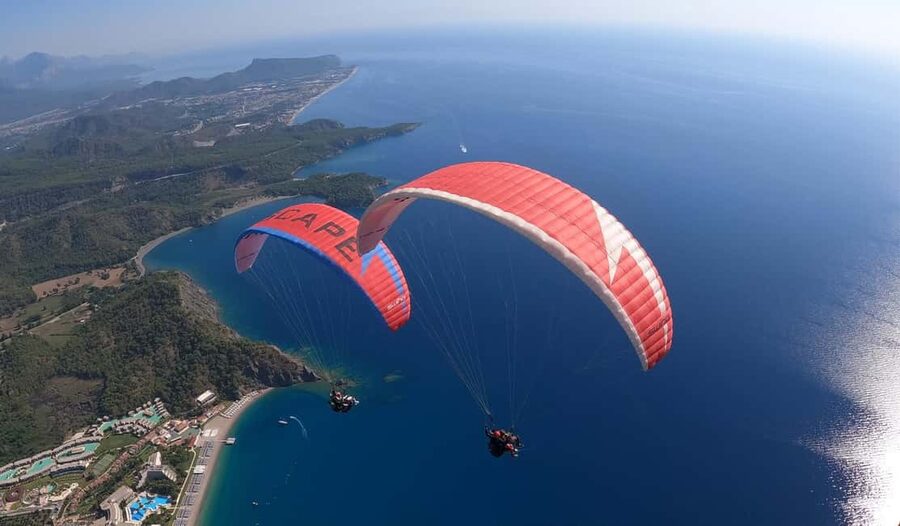 Kemer: Paragliding with Hotel Transfer & Cable Car - Safety preparation at 2,365 meters