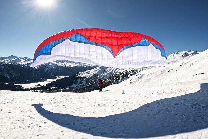 KLOSTERS: Paragliding For 2 - Couples (Video &Photos Incl.) - What the alpine flight looks like