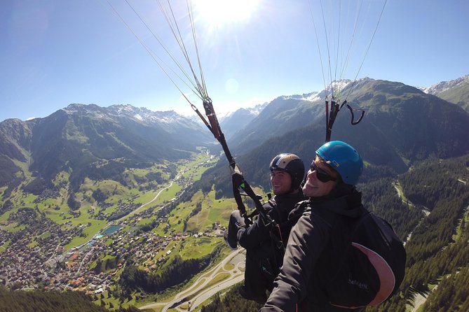 Klosters Tandem Paragliding Flight from Gotschna - Fifteen to Thirty-Five Minutes Above Davos and Klosters