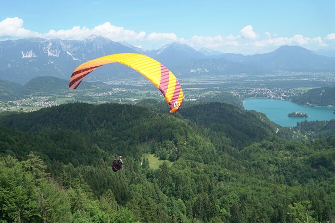 Lake Bled Tandem Paragliding - From Bled to the launch point near Pokljuka