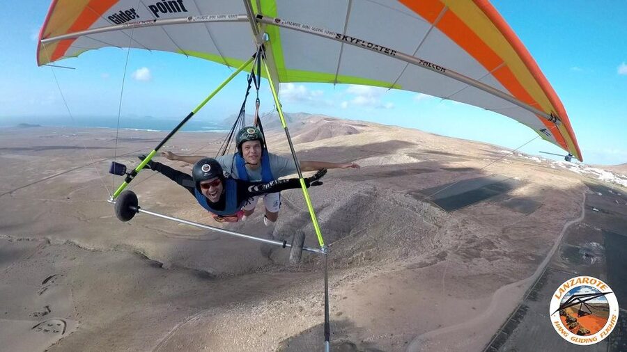 Lanzarote Hang Gliding Tandem Flights - Who will enjoy this flight most?