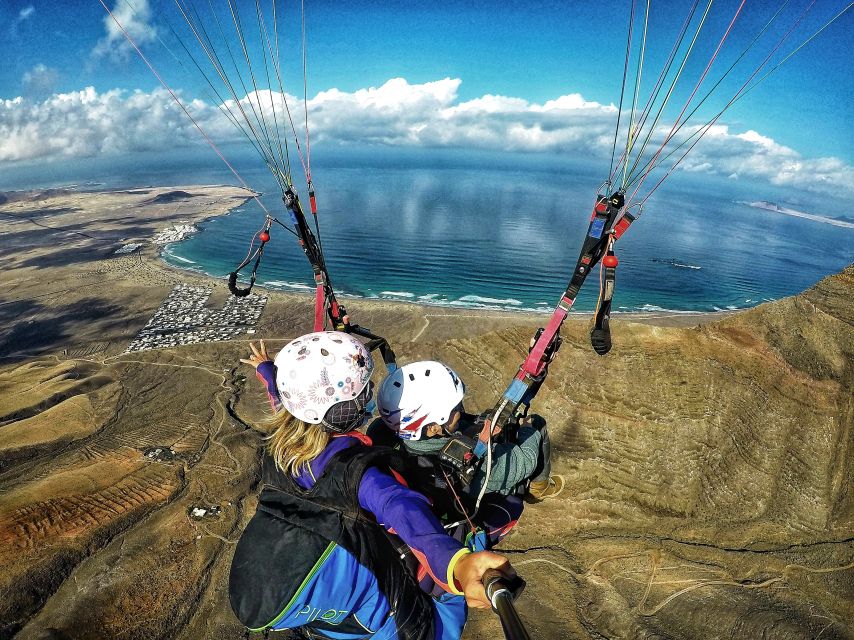 Lanzarote: Tandem Paragliding over Volcanoes & the Atlantic - Weather is part of the plan