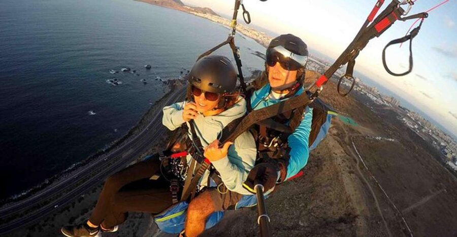 Las Palmas: Paragliding Tandem Flight with Instructor - The takeoff and tandem flight