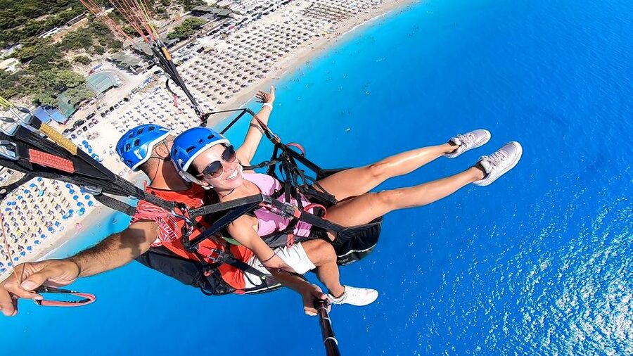 Lefkada paragliding tandem flighs/ Kathisma beach - My final call: book it for the view, not the duration