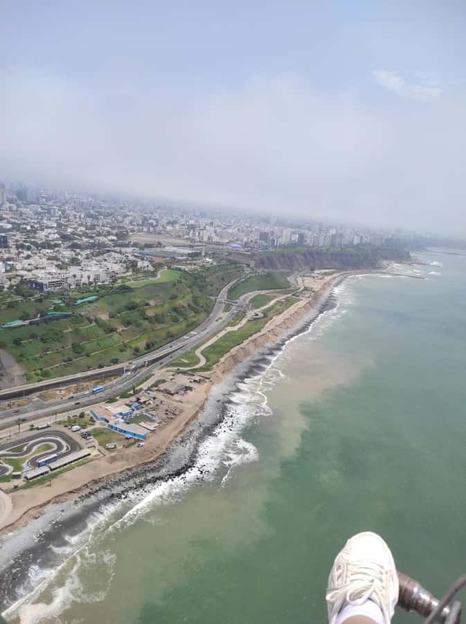 Lima: Paragliding Flies Over Costa Verde (Miraflores) + Videos Included - Four districts, one coastal route