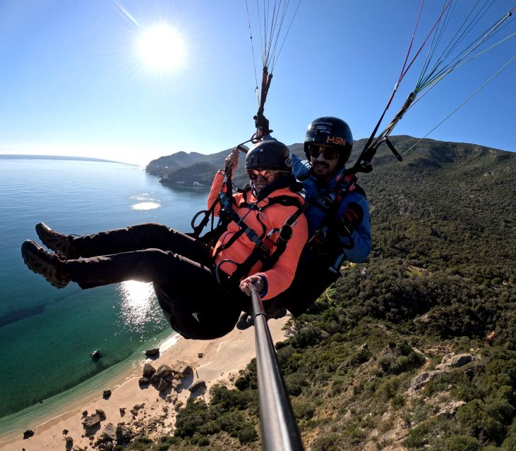 Lisbon: Paragliding Tandem Flight - Taking off above Portugal’s Atlantic coast