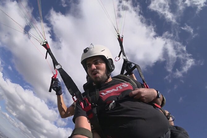 Lisbon Paragliding with Instructor No Experience Required - Cristo Rei and the south bank view
