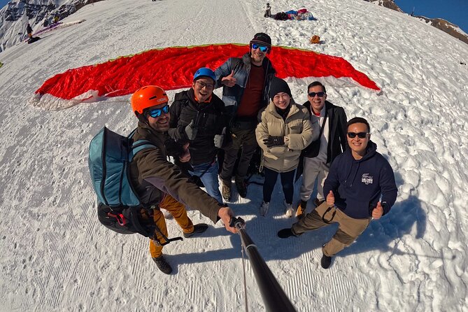 Lucerne: Paragliding Tandem Flights - One hour with the Alps below you
