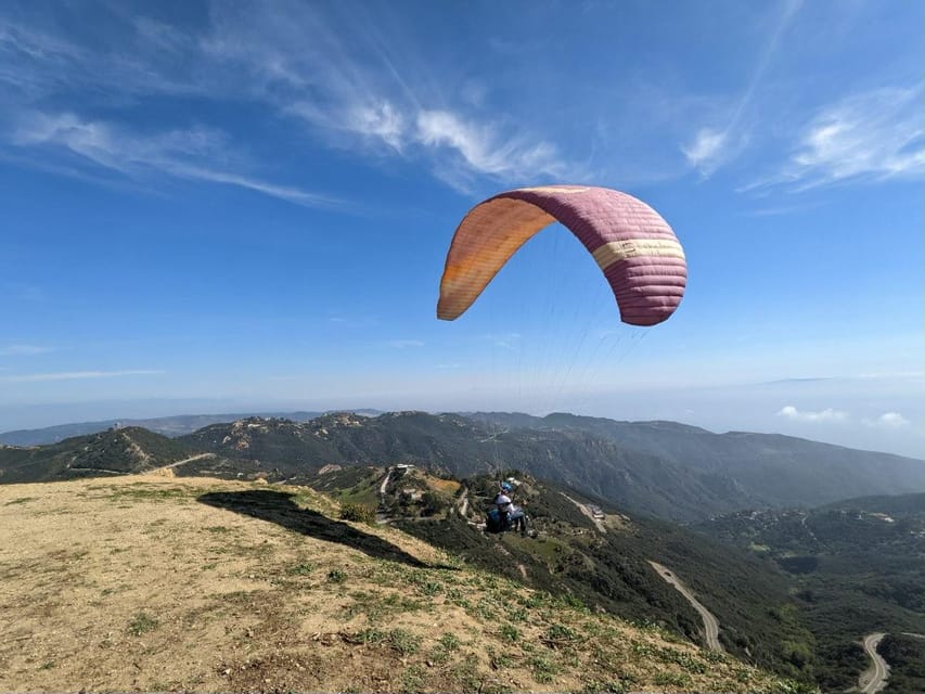 Malibu Hills to Beach: Tandem Paragliding Flight Adventure - From the Pacific Coast Highway to a Malibu launch hill