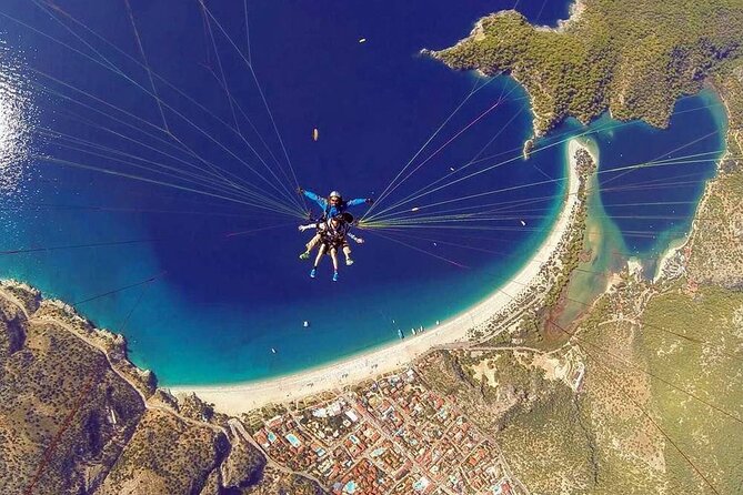 Marmaris Paragliding Experience By Local Expert Pilots - Landing and the return journey