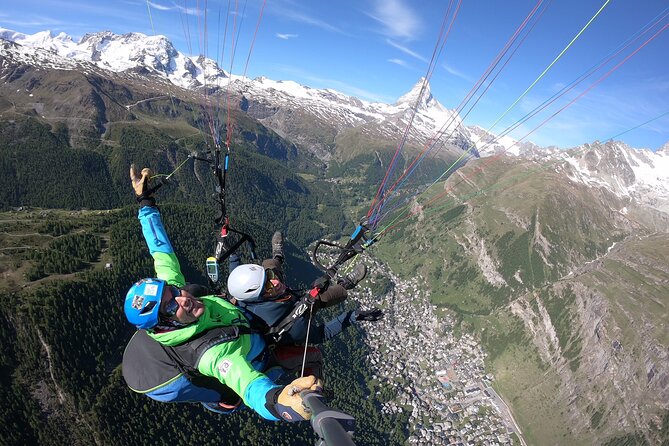 Matterhorn Paragliding flight in Zermatt (20-25min) - Weather is part of the bargain