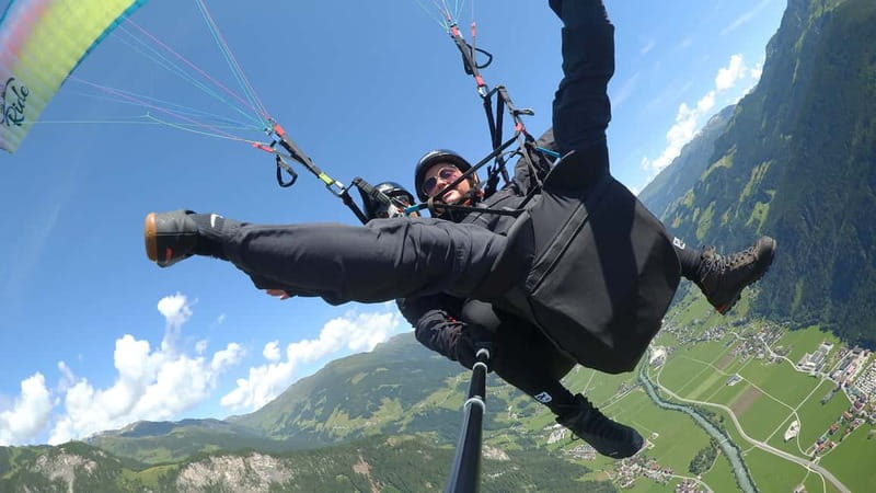 Mayrhofen: Private Paragliding Flight - All Levels - Freedom - Taking off above Mayrhofen