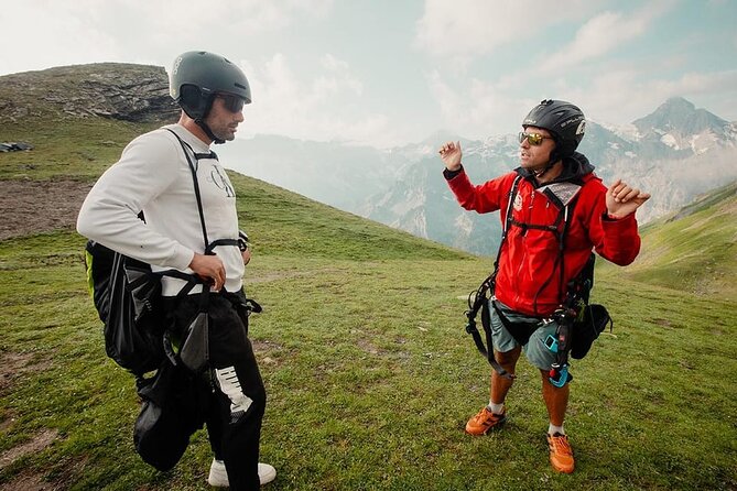 Mürren Lauterbrunnen: Paragliding Panorama Tandem Flights - From Stechelberg to Birg at 2,600 meters