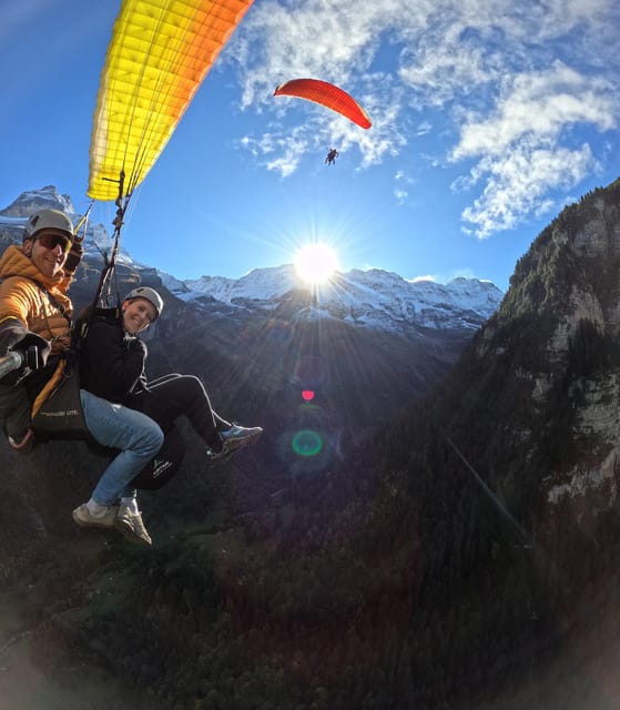 Mürren: Paragliding over Lauterbrunnen Cliffs and Waterfalls - Key points before you book