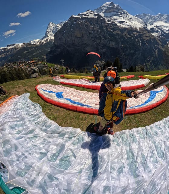 Mürren: Paragliding over Lauterbrunnen Cliffs and Waterfalls - Why the Mürren launch makes this flight special