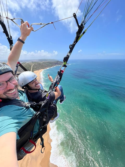 Nazare: Paragliding tandem flight - What the flight itself feels like