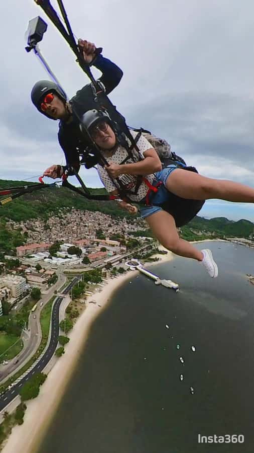 Niterói: Paragliding Experience with GoPro Photos and Video - GoPro photos and video are a real part of the value