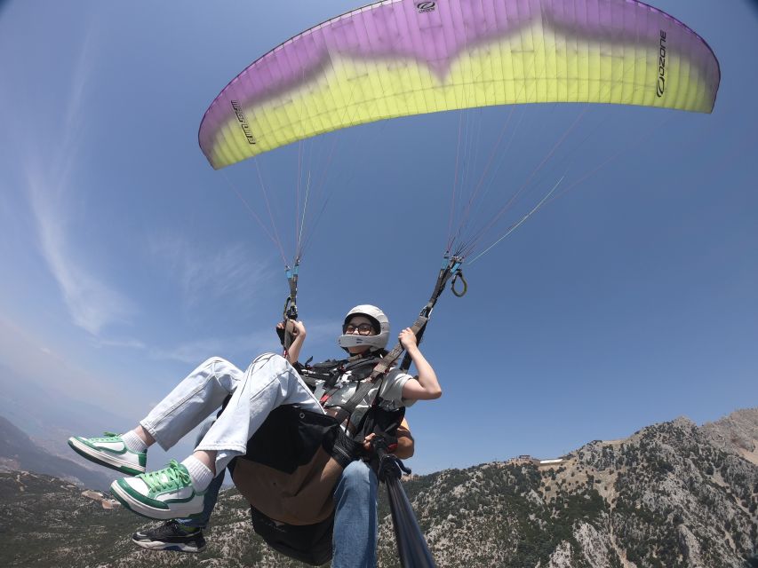 Oludeniz: Blue Lagoon Paragliding Flight Fethiye - What you see over the national park and lagoon