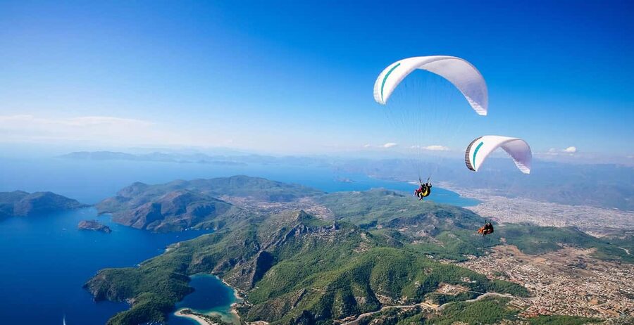 Ölüdeniz: Fethiye Tandem Paragliding w/ Hotel Pickup - Flying above Ölüdeniz is the real attraction