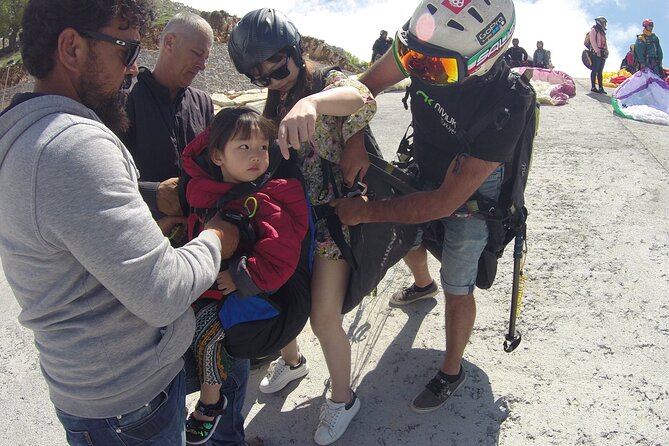 Oludeniz Paragliding Fethiye Turkey, Additional Features - Takeoff: the tense part lasts only a moment