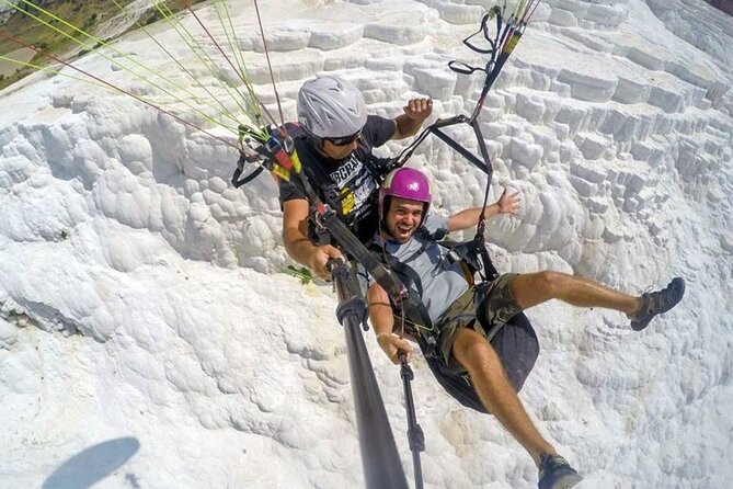 Pamukkale Paragliding Experience By Local Expert Pilots - From your hotel to Dynamite Hill